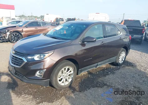 2020 Chevrolet Equinox Fwd 2Fl из США, поврежденный, VIN 2GNAXJEV2L6256816